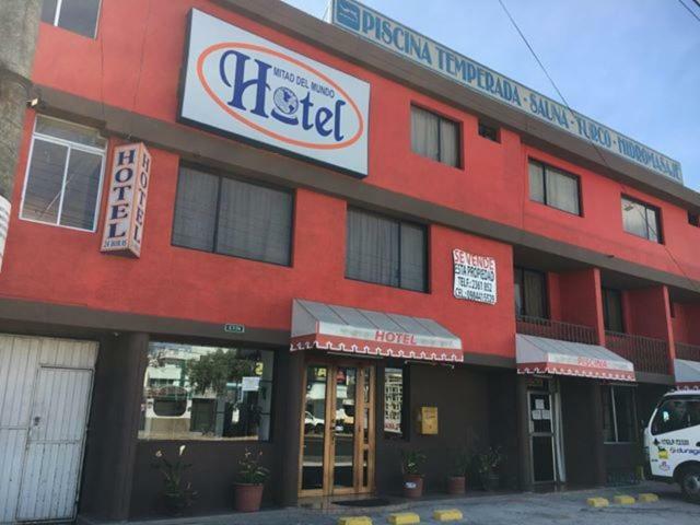 Hostal Mitad Del Mundo Cayambe Exterior photo